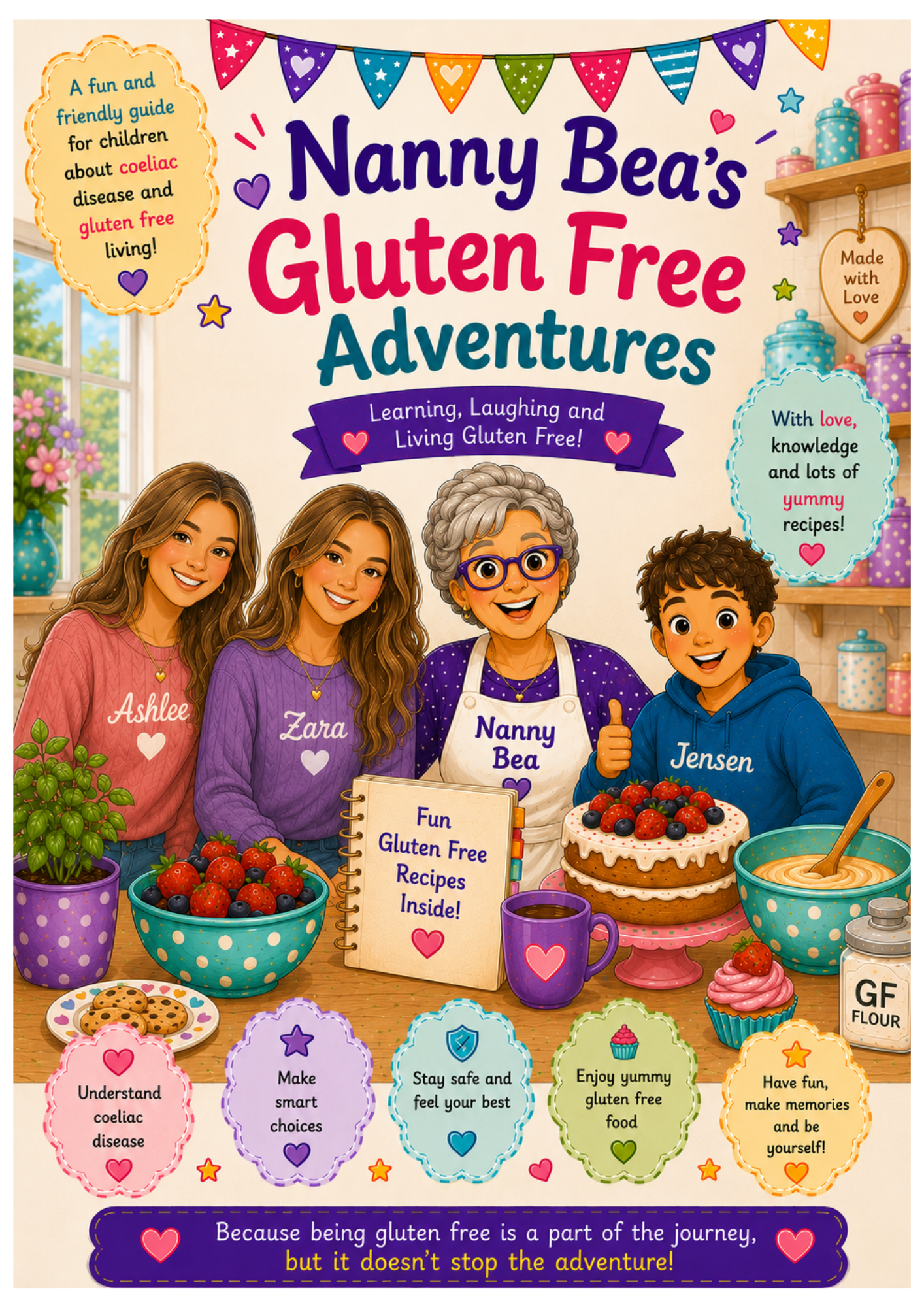 Nanny Bea's Gluten Free Adventures - Paperback