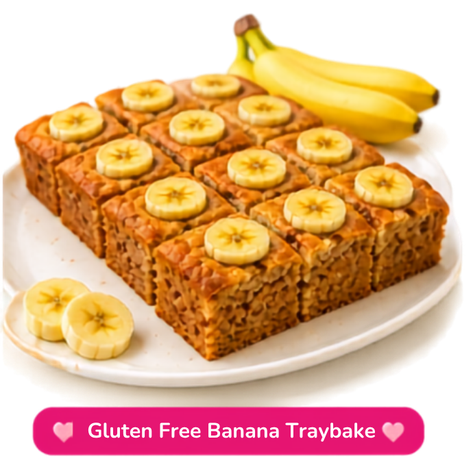 Gluten Free Banana Traybake