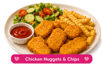 Chicken Nuggets & Chips