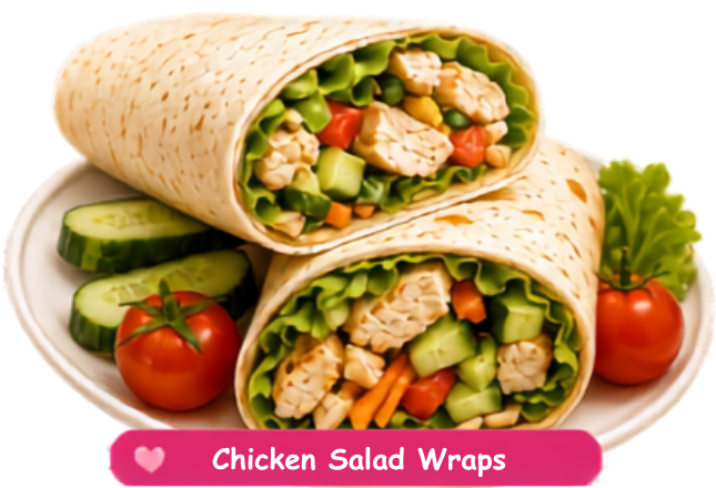 Gluten Free Chicken Salad Wraps