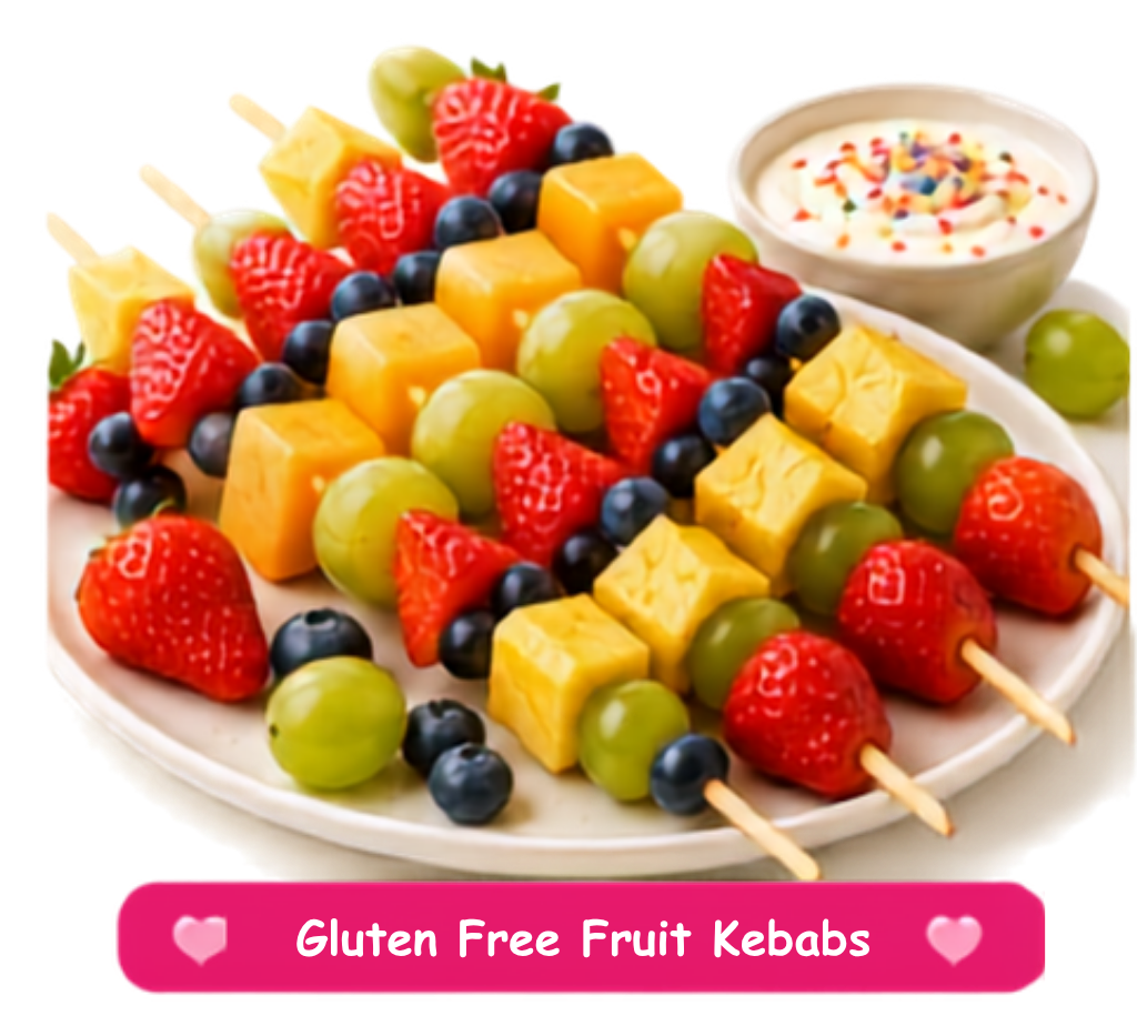 Gluten Free Fruit Kebabs