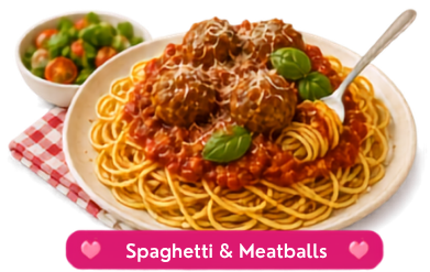 Spaghetti & Meatballs