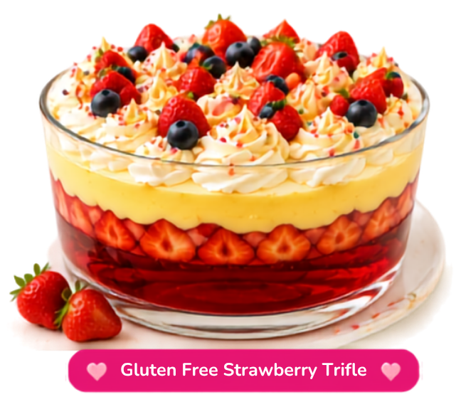 Gluten Free Strawberry Trifle