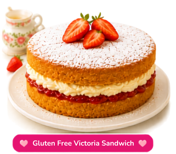 Gluten Free Victoria Sandwich Cake