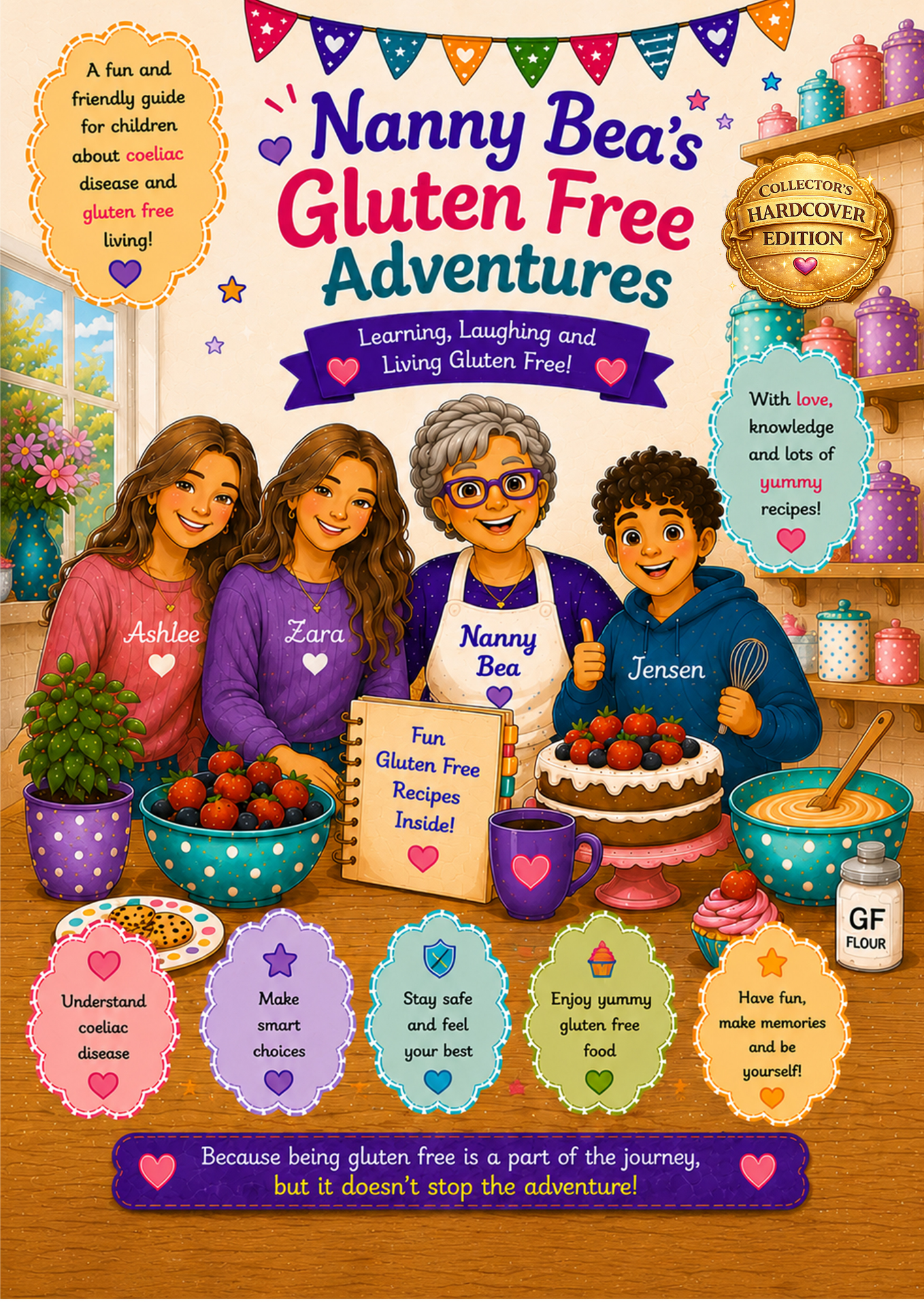 Nanny Bea's Gluten Free Adventures - Hardback Collector's Edition